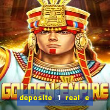 deposite 1 real e ganhe 10 vai de bet